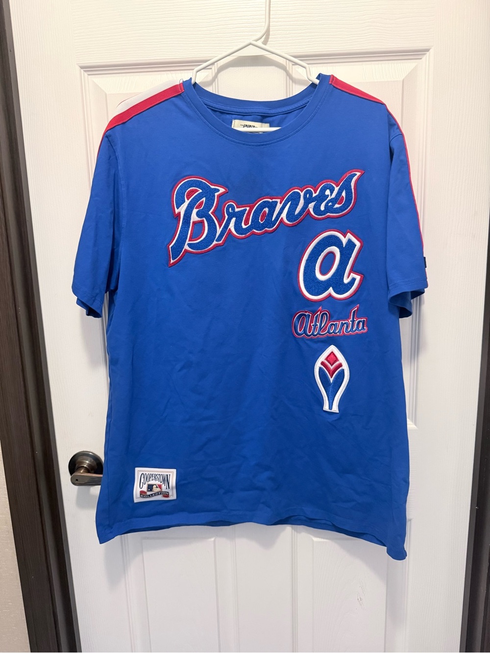 Atlanta Braves Royal Blue Team Graphic Jersey Tee - Men's